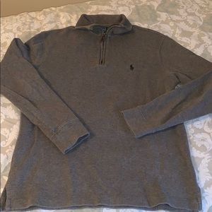 Polo 1/4 zip sweater size small